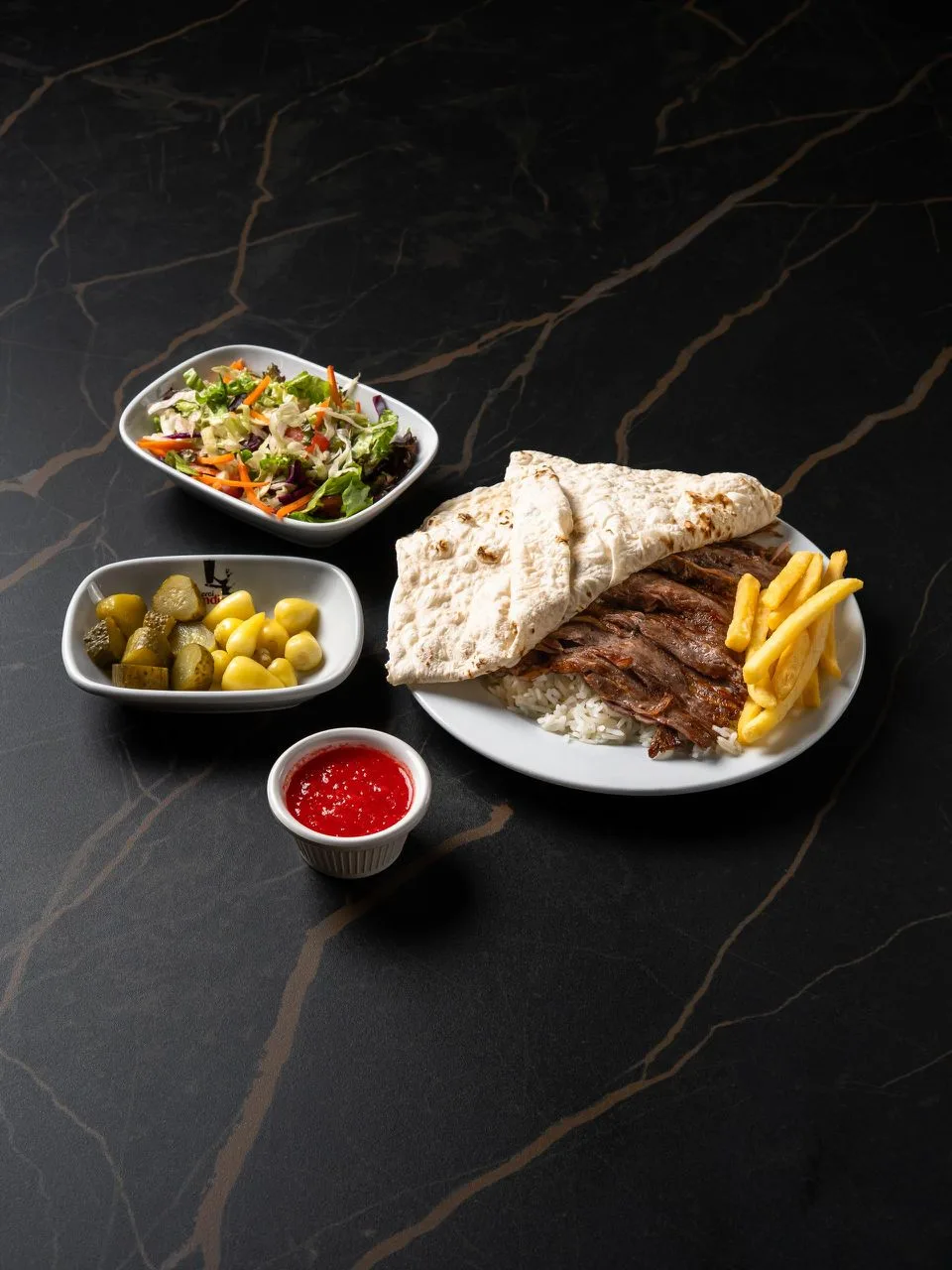 Донер на рисе